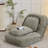 Foldable Lazy Sofa Couch (Green)-386087311