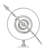 Trentelman Aluminum Metal Armillary Educational Silver Globe with Marble Base
