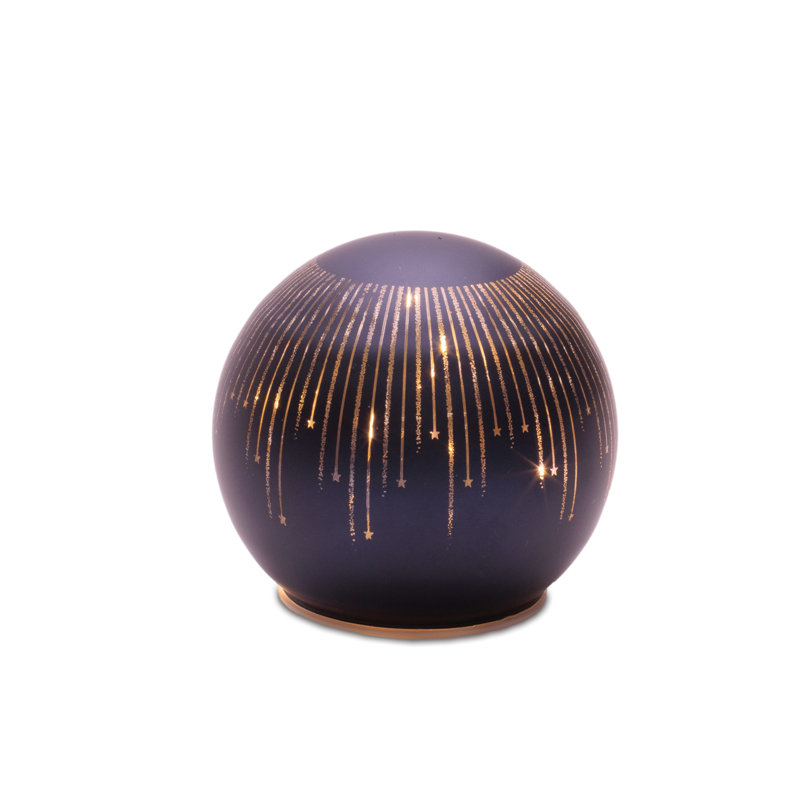 LED Frosted Star Globe