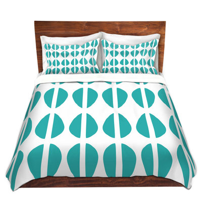 Polyester Geometric Shapes Duvet Cover