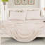 Très grand lit - Ensemble d'édredon floral moderne 7 pièces