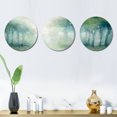 Modern Landscape & Nature Wall Decor on Metal