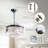 36'' Ceiling Fan with Light Kit