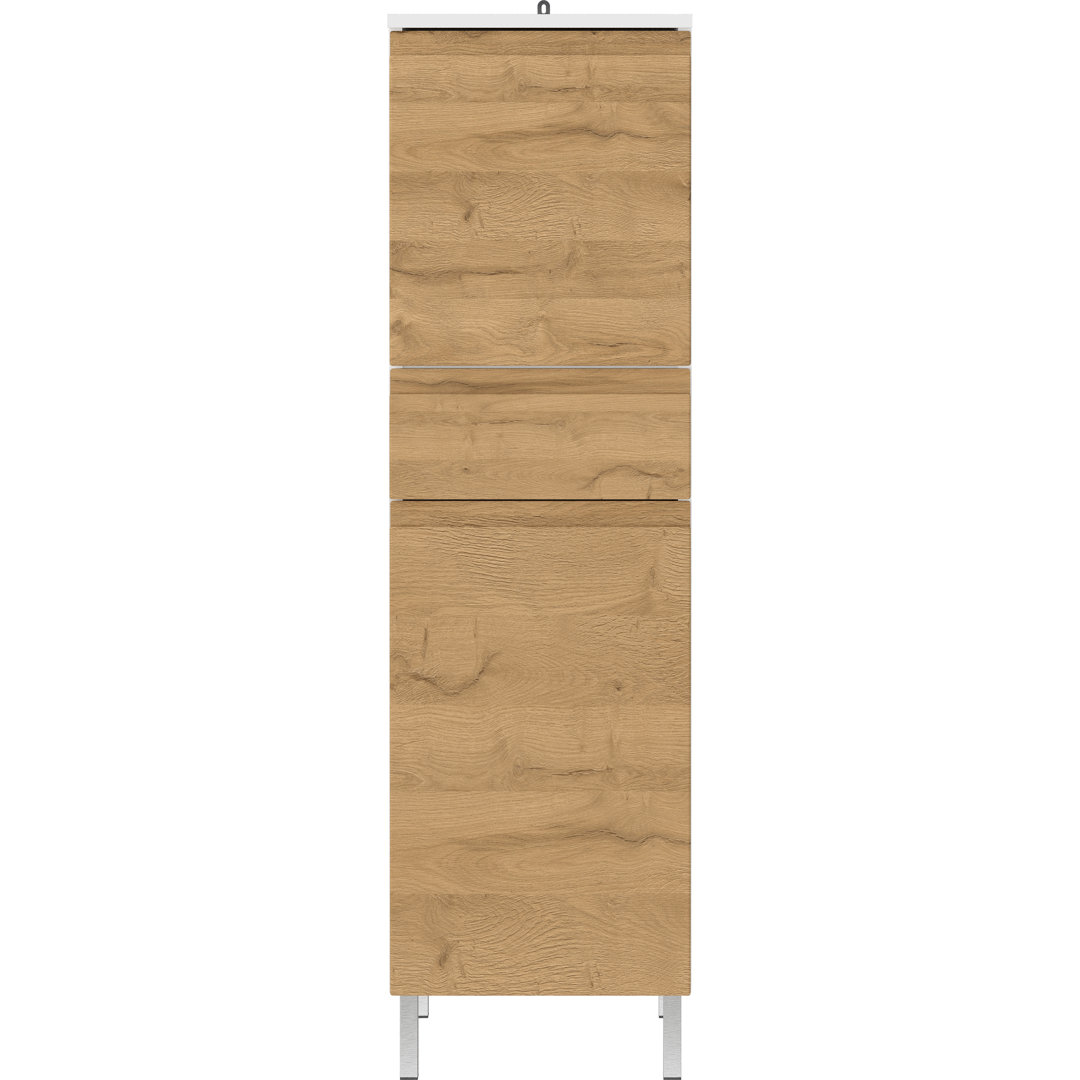 34 x 120 cm freistehender Wäscheschrank Teramo