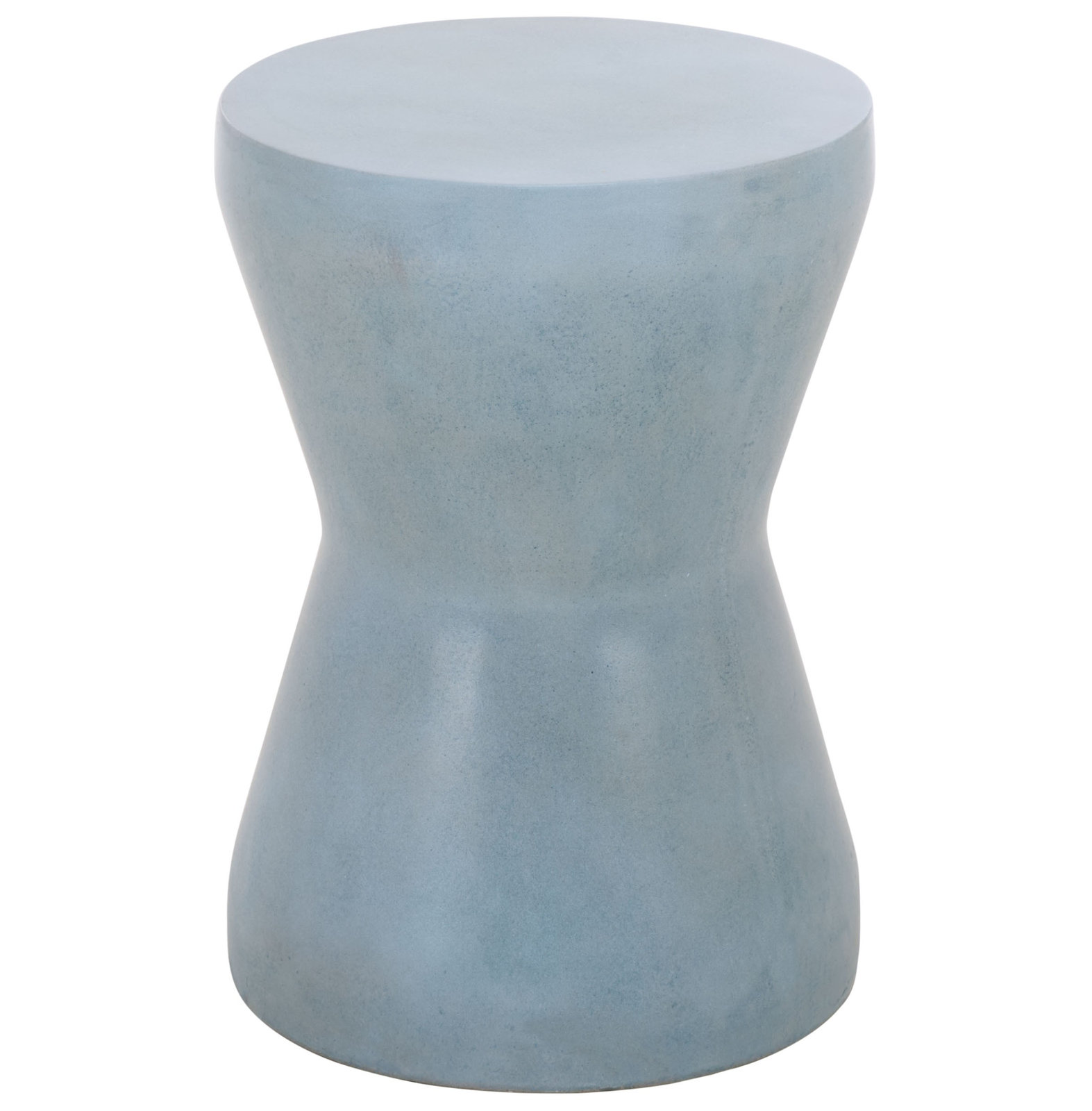 Zenni 12" Patio Side Table, Powder Blue