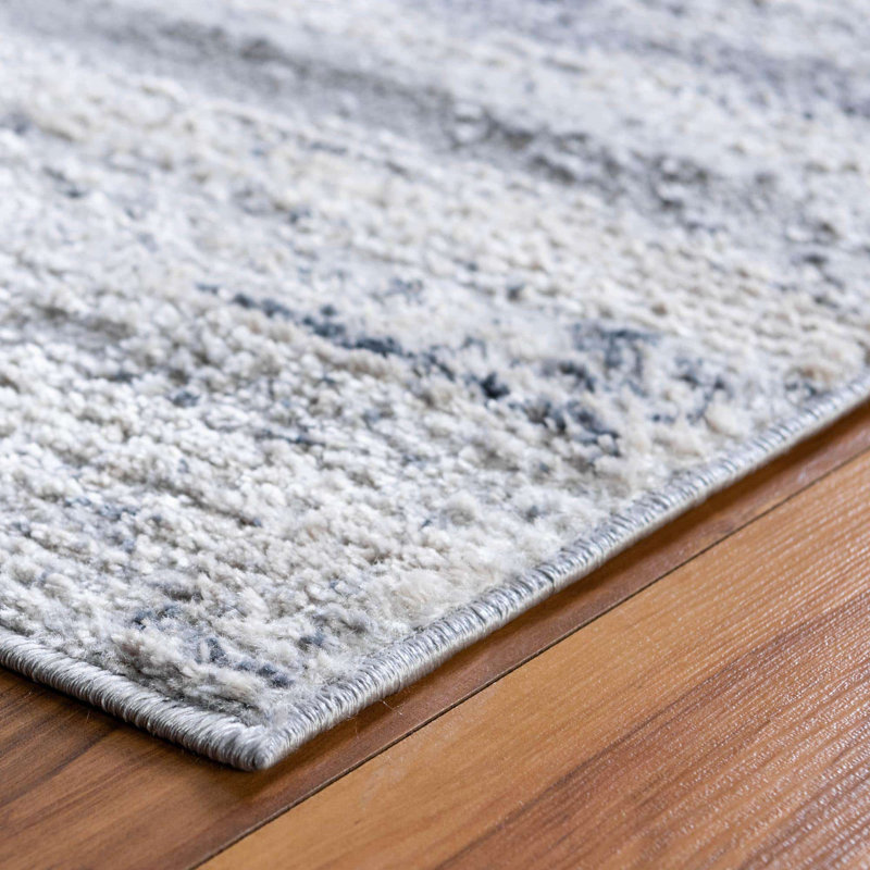 Geometric Indoor Rug, Rectangle 4'1" x 6'1"