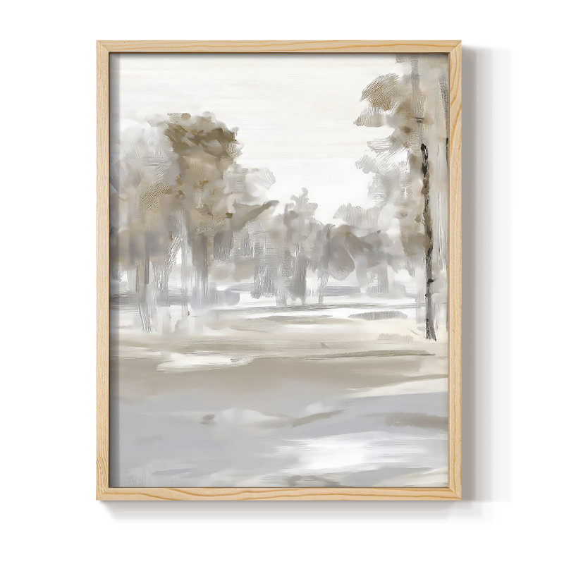 Reproduction encadrée FLORAL Series DLV - bois massif, H 30 po x l 24 po