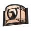 Horseshoe 1 - Light Flush Mounted Sconce
