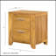 Charmante table de chevet en bois avec tiroir coulissant, compacte et durable pour toute chambre à coucher
