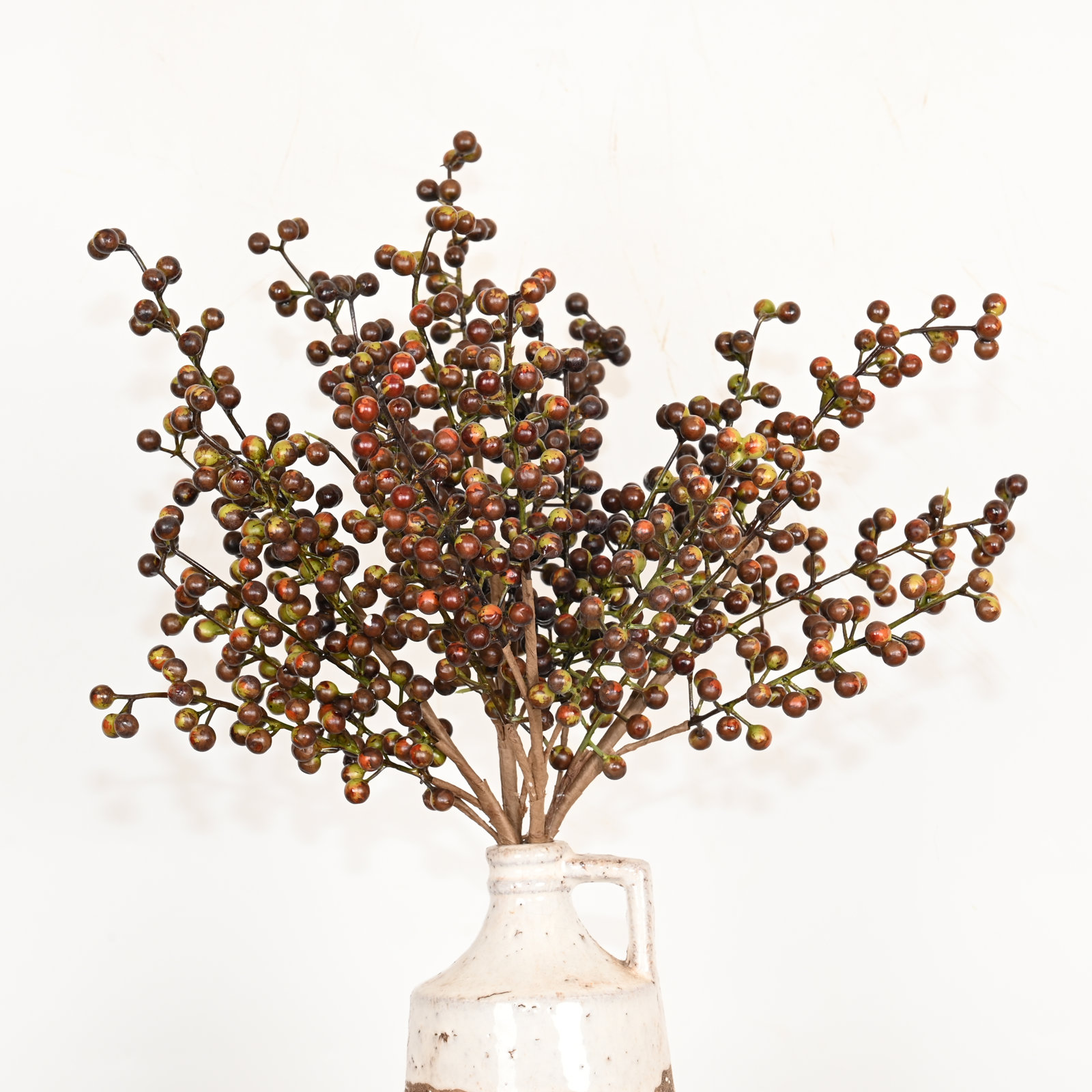 Berry Floral Stems, Brown