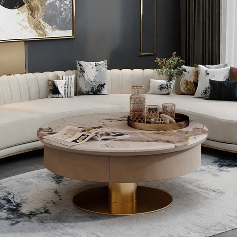 Light luxury high-end design sense coffee table