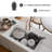 Los Flexi White Undermount Kitchen Sink-111687803-111687804-111687796