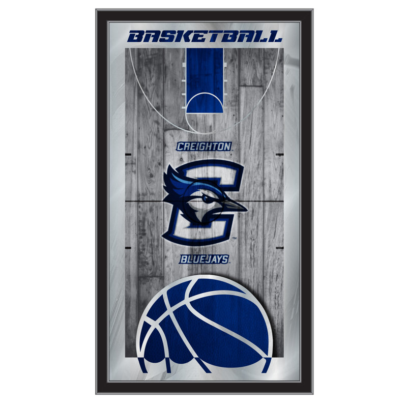 « basket mirror », impression encadrée NCAA, Creighton