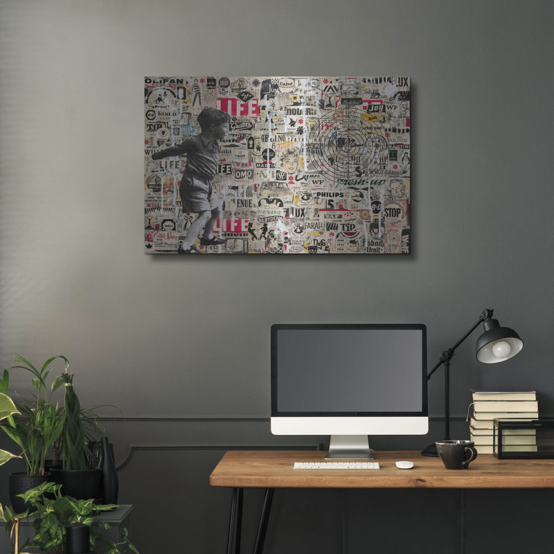 " TARGET " by DB Waterman, 24" H x 36" W