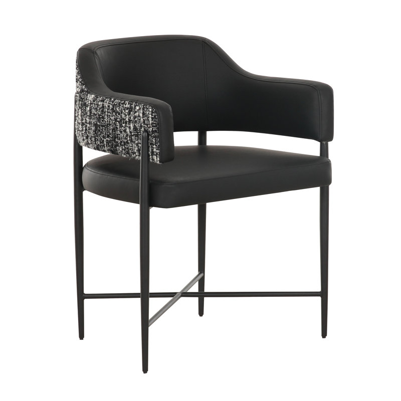 Chaise de salle à manger Sezanne, Noir