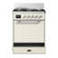 Majestic III Series 30 Inch Dual Fuel Range with 5 Sealed Burners in White (Liquid Propane, Burnished Trim)-178424740-178424762-178424764
