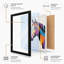 Chromatic Horse Modern - Framed Print-1209457238-1209457239
