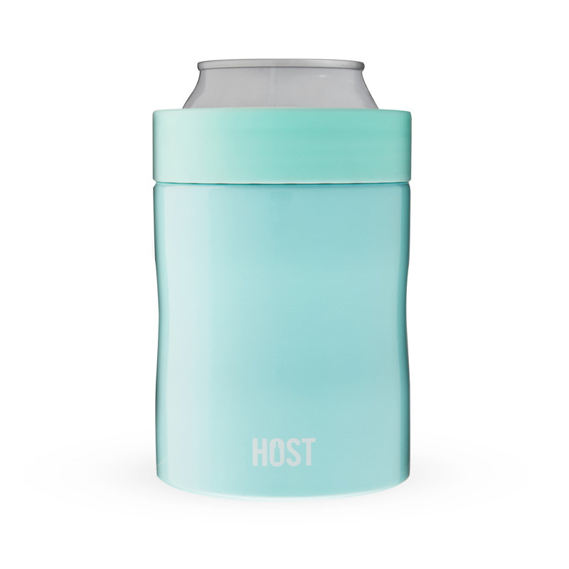 Stay-Chill Slim Can Cooler, 4.75" H x 3.5" W x 3.5" D, Sky Blue
