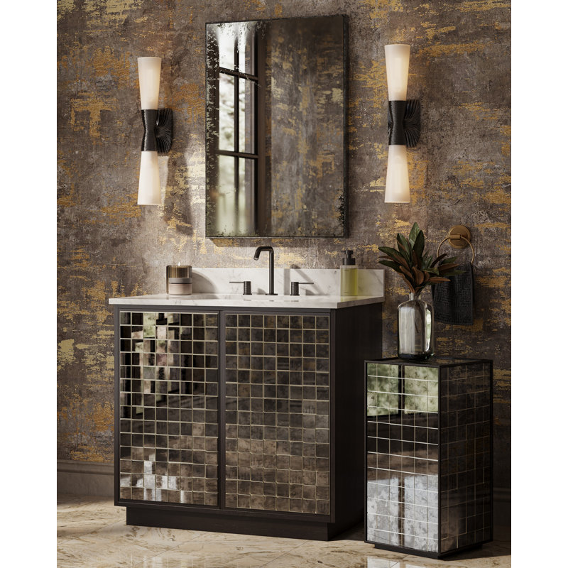 Miroir d'appoint Rene, H 34 po x l 24 po