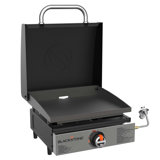 Blackstone Single Burner 17" Tabletop Propane Griddle with Hood