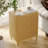 27.56" Fluted 3 Drawers Dresser For Bedroom With Dresser Organizer, Wood Tall Chest Of Drawers & Nightstand-1734419414