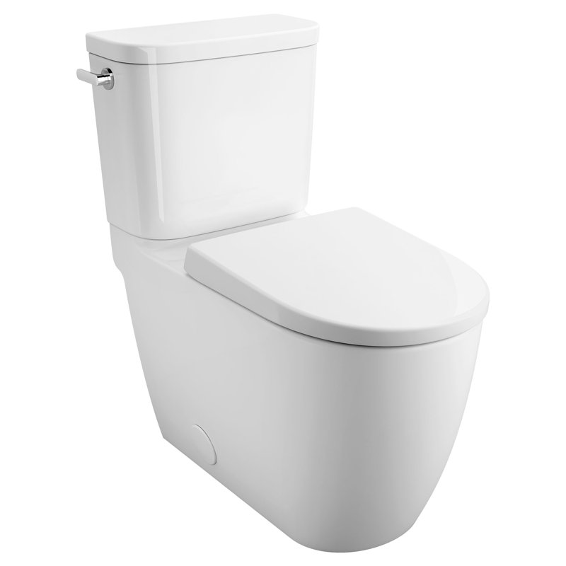 Essence 1.28 GPF (Water Efficient) Elongated Two-Piece Toilet (Seat Included), Left-Hand