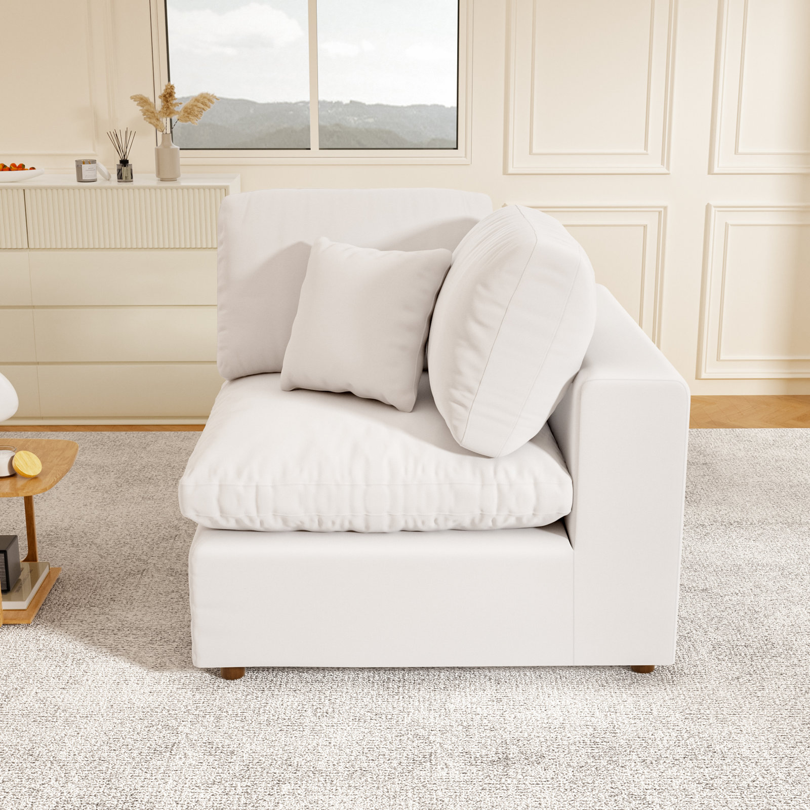 Jossa Upholstered Corner Armchair