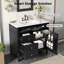 Meuble-lavabo moderne 36 po avec lavabo en céramique, tiroir coulissant et porte d'armoire, pieds romains, 2 tiroirs, capacité de 300 lb, robinet central de 4 po-775940100