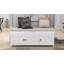 Banc de rangement avec 3 portes en forme de volet-249970085