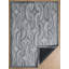 Tapis gris à motif de chaînettes ivoire Abani-338453669
