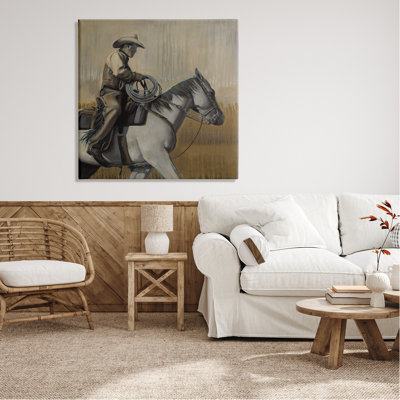 «Stupell Industries Modern Cowboy», peinture sur toile par Stacy Daguiar