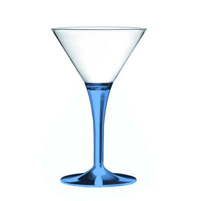 Polycarbonate Martini Glass - 6 Pieces