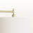 Roldan 63"H Floor Lamp, Brass Metal & Ivory / Cream Shade