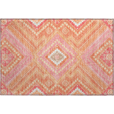 Premium Machine Washable Guada AMF1010 Tribal Rug