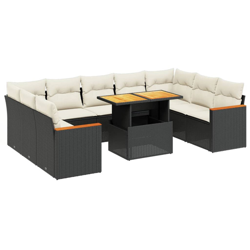 Ensemble de canapé de jardin Vidaxl