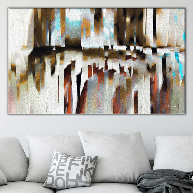 «Matthew 16:24 Follow Jesus» par Mark Lawrence - reproduction imprimée, Toile tendue, H 24 po x l 40 po x P 1,5 po