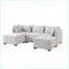 Repose-pieds, salon moderne modulaire 30 x 30 x 18 | 100% polyester | Bois massif | Espresso foncé | Bois | Brun foncé