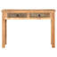 Vester 110cm Solid Wood Console Table