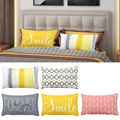 Household Comfortable Sleep Contracted Pure And Fresh Pillowcase