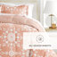 Édredon en duvet synthétique réversible Daisy Medallion-68698488-68698489