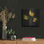 Luxe Yellow Art «Yellow Parrot Trio» par Leah McLean «Yellow Parrot Trio» par Leah McLean