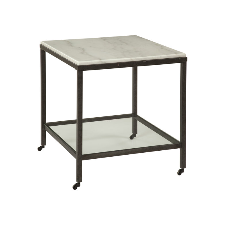 Marble Top End Table