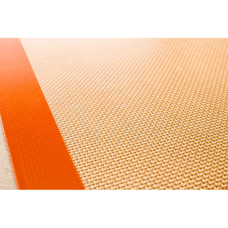 Silpat Premium Non-Stick Silicone Petite Jelly Roll Baking Mat, 8"x11.5", Orange