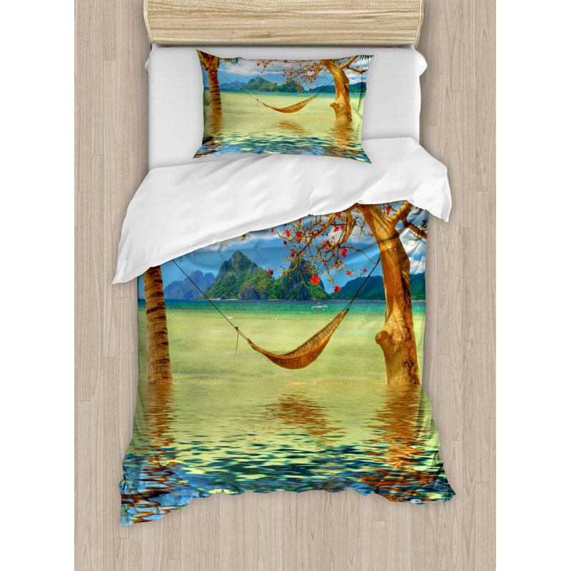 Coastal Polyester Duvet Cover