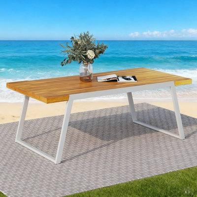 Table de salle à manger d'extérieur pour patio et jardin