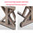 American style rectangular retro dining table set-104505537