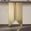 Table de porche en pierre frittée de style français.-453919971-453919969