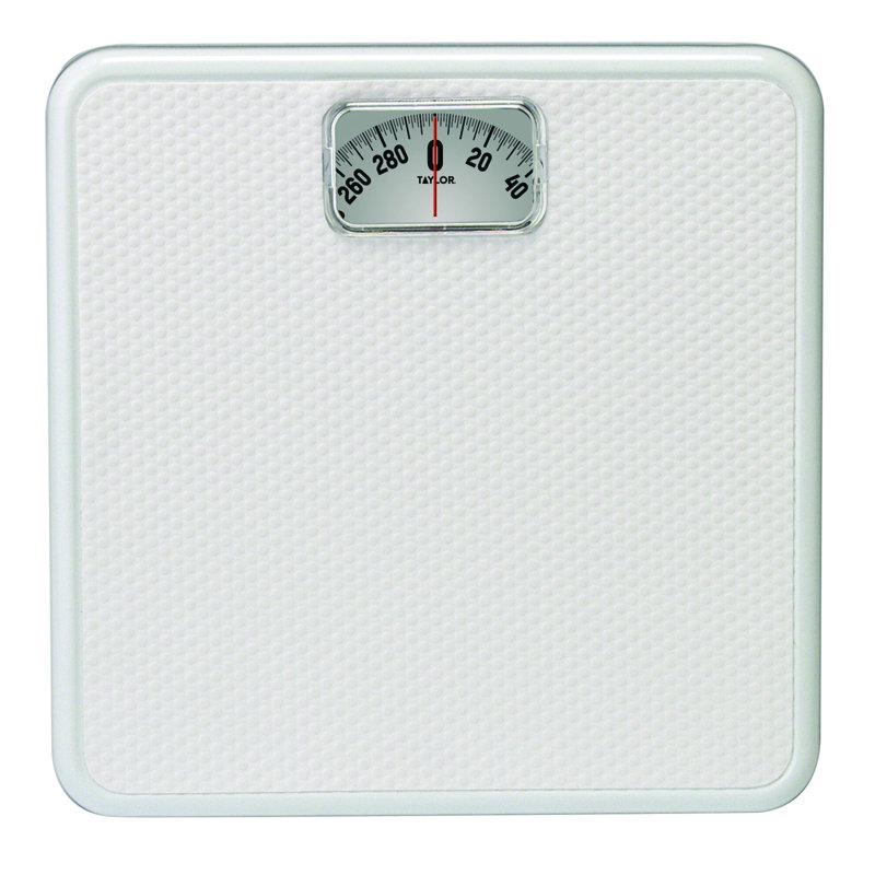 Taylor Mechanical Rotating Dial Bath Scale, White & Reviews | Wayfair