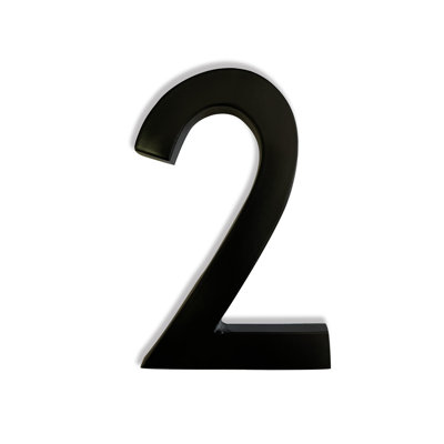4'' H Weather Resistant Metal House Number