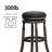 Yannakeas Swivel Upholstered Counter Stool with Solid Wood Frame-755374592-755374652-755374651